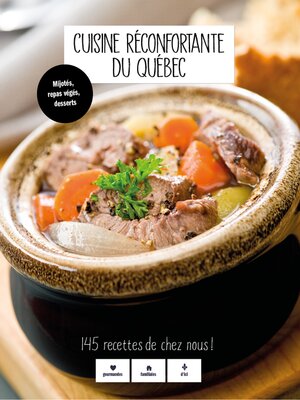 cover image of Cuisine réconfortante du Québec